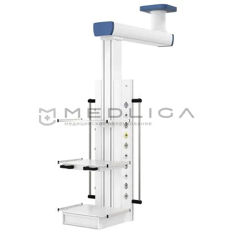 Потолочная медицинская консоль CADUCEUS C1-V одноплечевая вертикальная