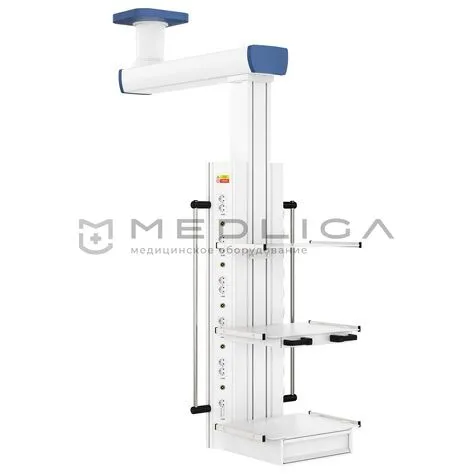 Потолочная медицинская консоль CADUCEUS C1-V одноплечевая вертикальная