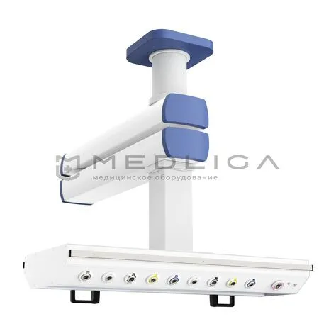 Потолочная медицинская консоль CADUCEUS C2-A двухплечевая