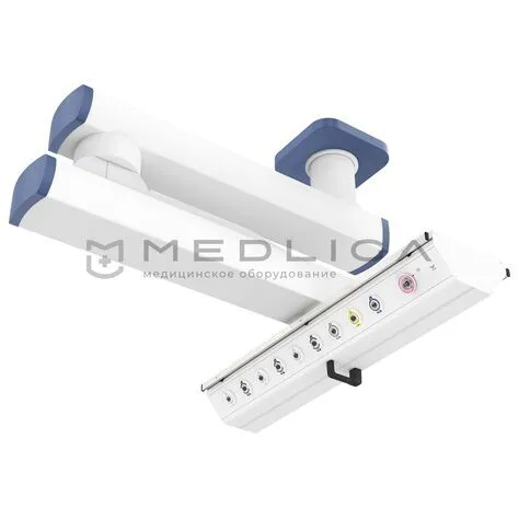 Потолочная медицинская консоль CADUCEUS C2E-AL двухплечевая