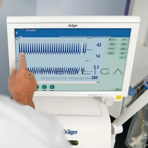 Dräger Babylog VN500 Аппарат ИВЛ для новорожденных и детей